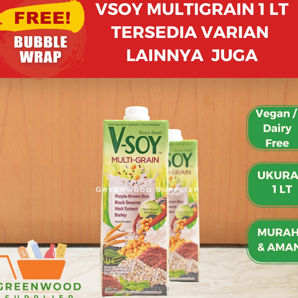 

Jaminan Kualitas VSOY Multigrain 1 Liter