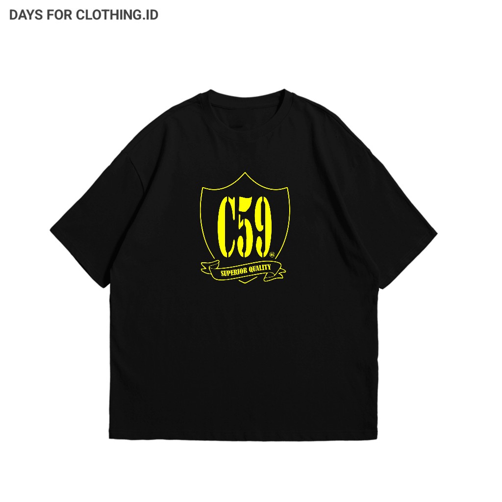 DAYS FOR CLOTHING - Kaos Pria Wanita Tshirt Logo C59 No Tag Cotton 24s