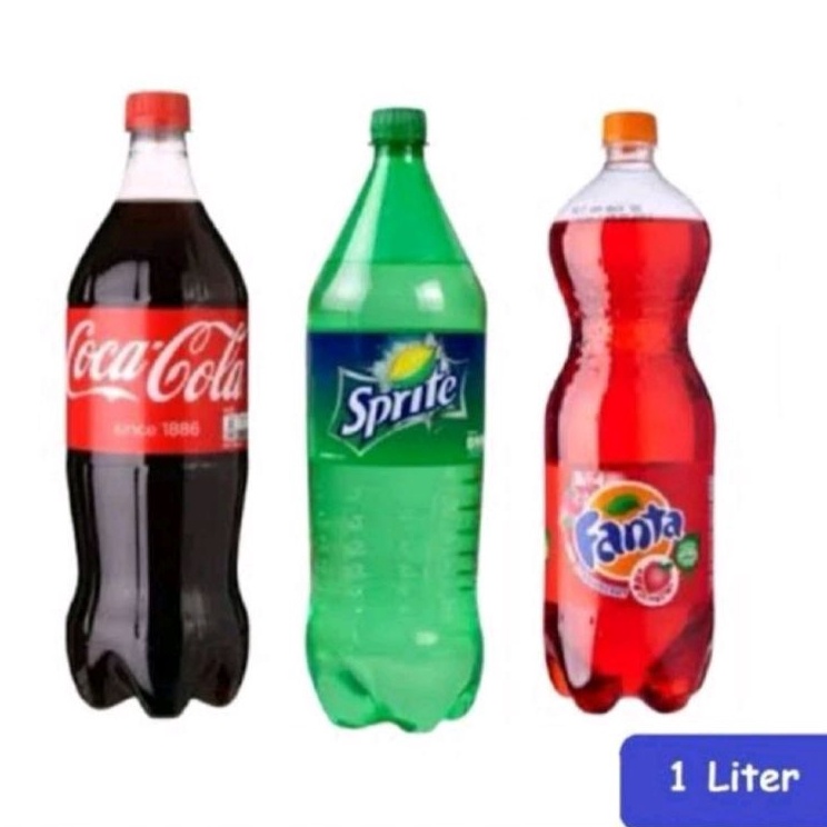 

Elegant FANTA SPRITE COCA COLA 1 LITER