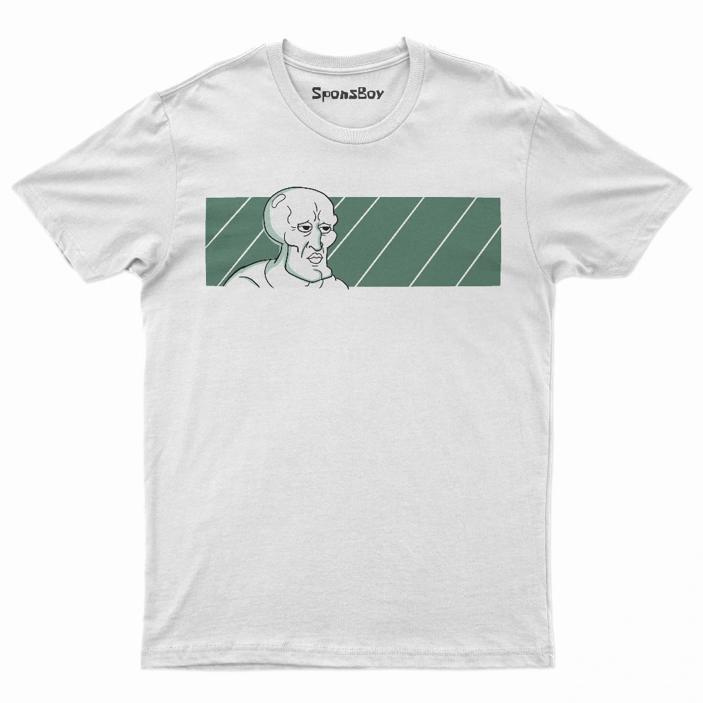 SponsBoy | Kaos Squidward Tampan