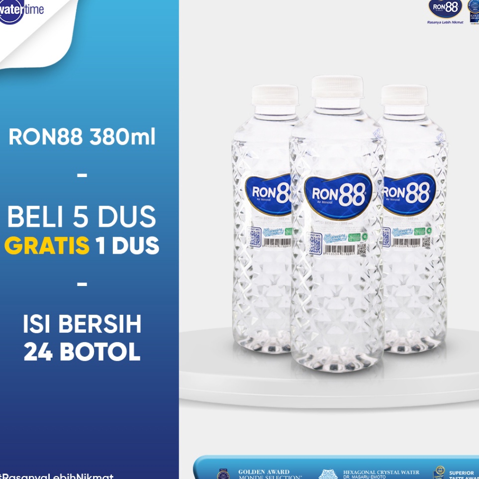 

Kepuasan Belanja Ron88 Air Mineral Botol natural 38ML minimal 5 karton bonus 1 karton