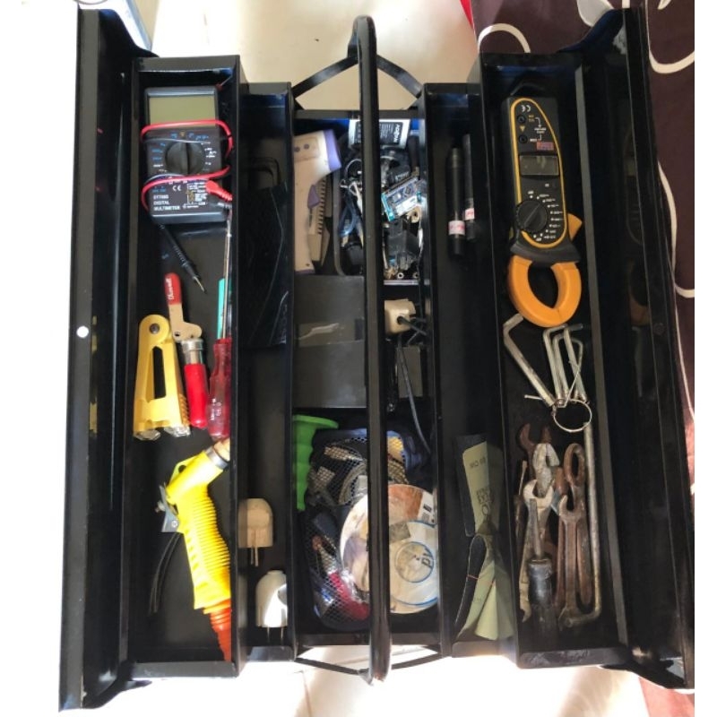 Tenka Tool Box Besi 3 susun type TB122