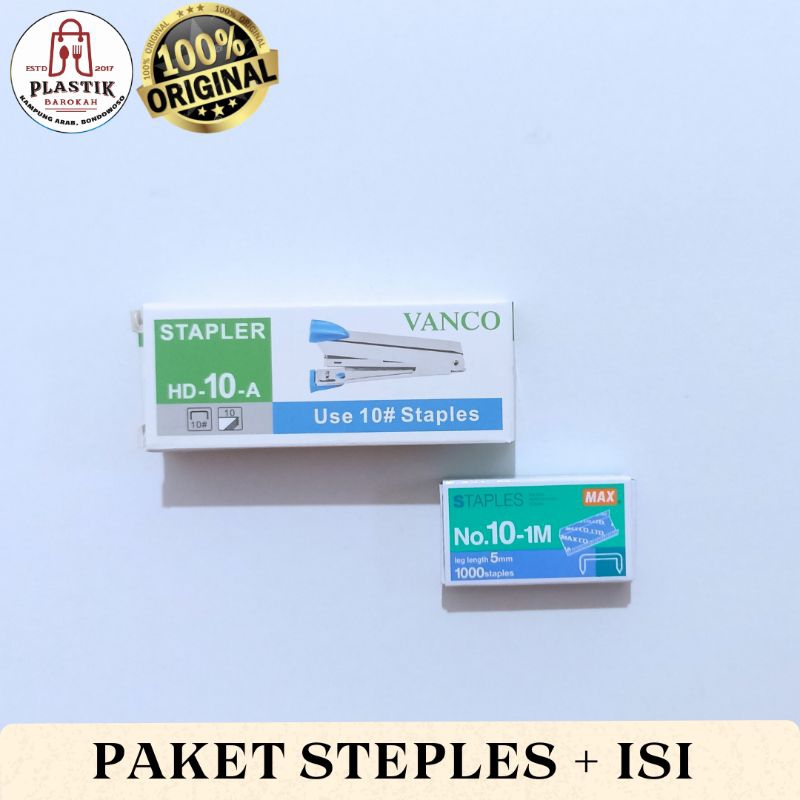 

PAKET STAPLES DAN ISI /STEPLES DAN ISI /BIJI STAPLES /STEPLES