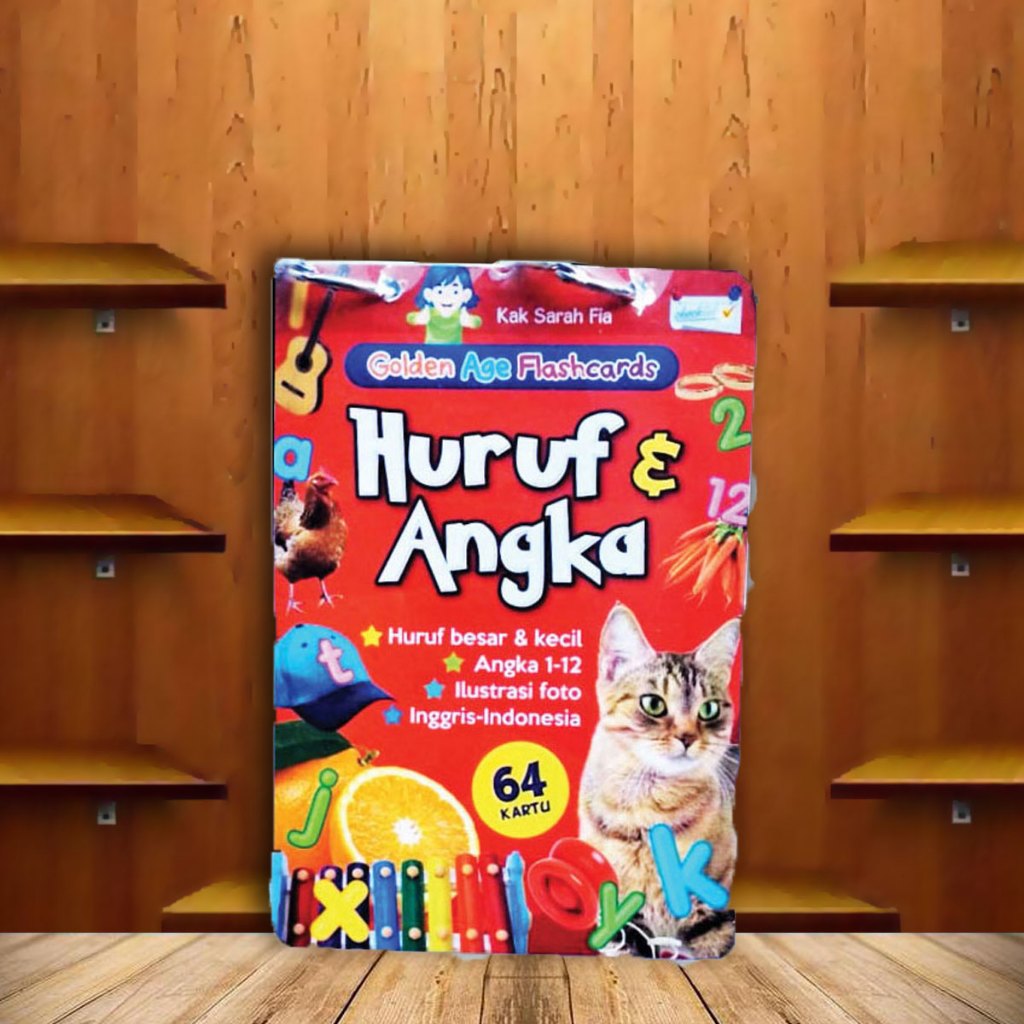 Kartu Golden Age: Huruf dan Angka