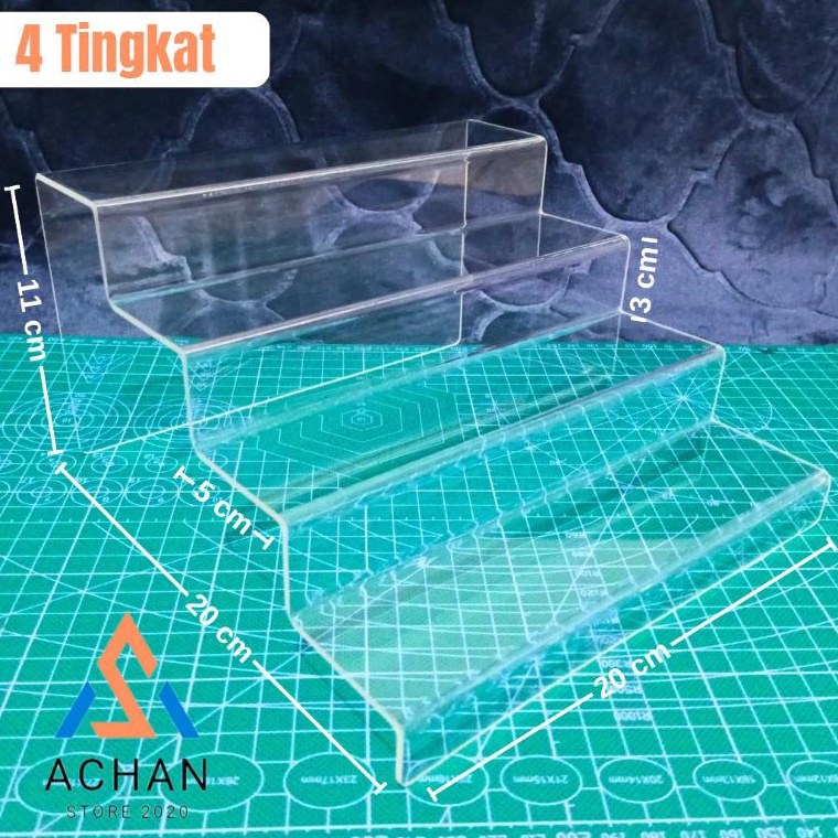 

ART J85A Stand Figur Stand Akrilik Figure 4 Tingkat Standing Pajangan Figure Tatakan Hiasan Mainan Anak Dudukan