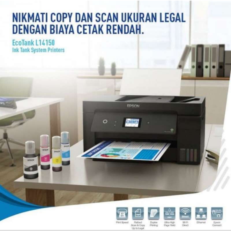 Printer  EPSON L14150 A3  All in One Garansi Resmi