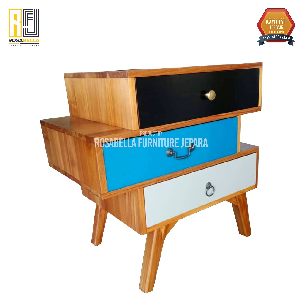 Nakas Meja Kecil Minimalis Unik - 0110