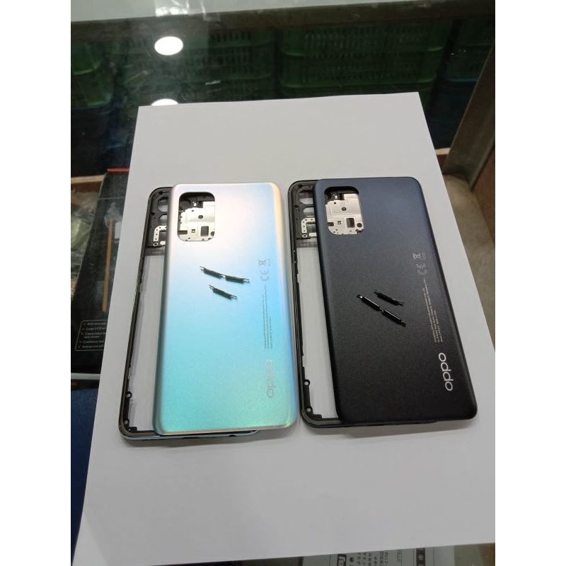 Housing - Kesing Fulset Reno 6 4G - Backdoor + Bazzel Reno 6 4G