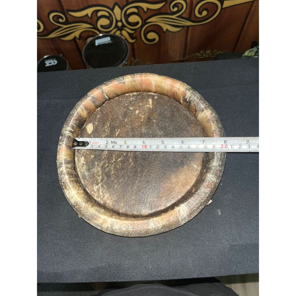 Kulit Kerbau Kendang Jaipong Kemprang dim 17cm