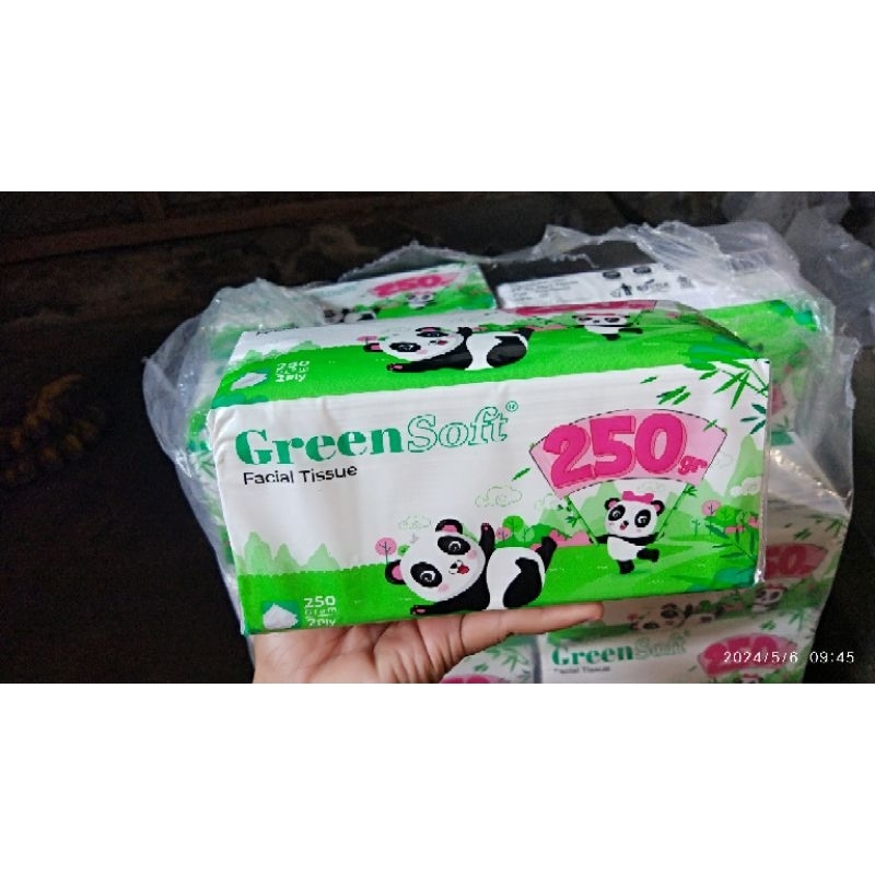 Tissue GreenSoft Tisu Wajah Tisu Murah