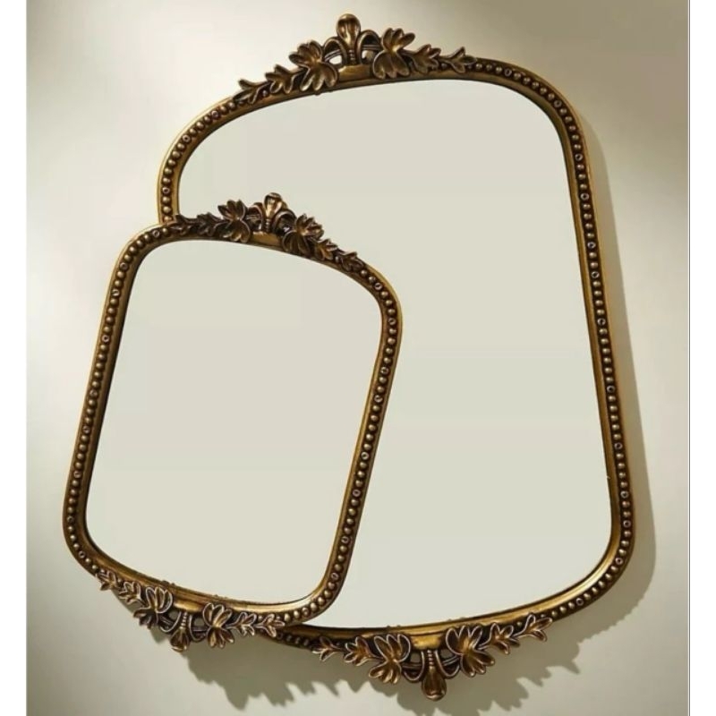 Cermin Hias Gold Cermin Wastafel Gold Custom Antik Vintage