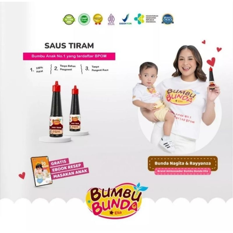 

Bumbu Bunda Elia Saus Tiram Non MSG / Bumbu MPASI