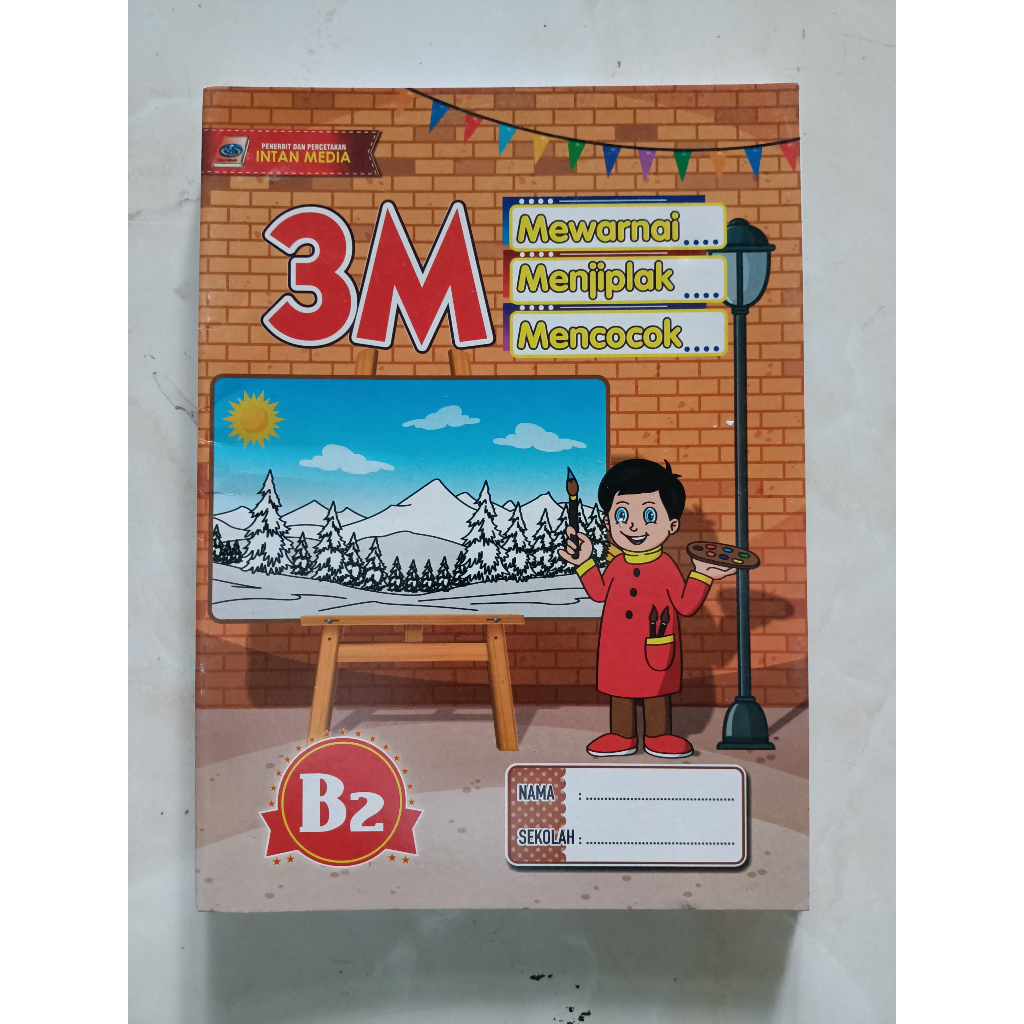 

Buku Pengembangan untuk TK B Semester 2: 3M (Mewarnai, Menjiplak, Mencocok)