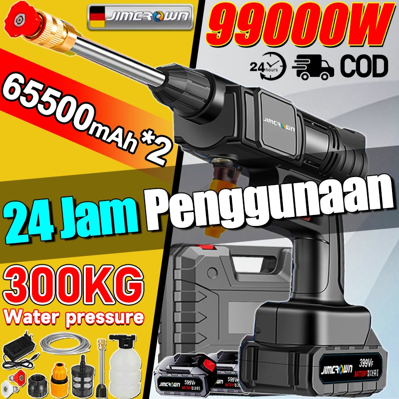 Jet Cleaner 399VF Seperangkat alat lengkap Tekanan Tinggi Alat Cuci Motor Mobil Mini Portable Termur