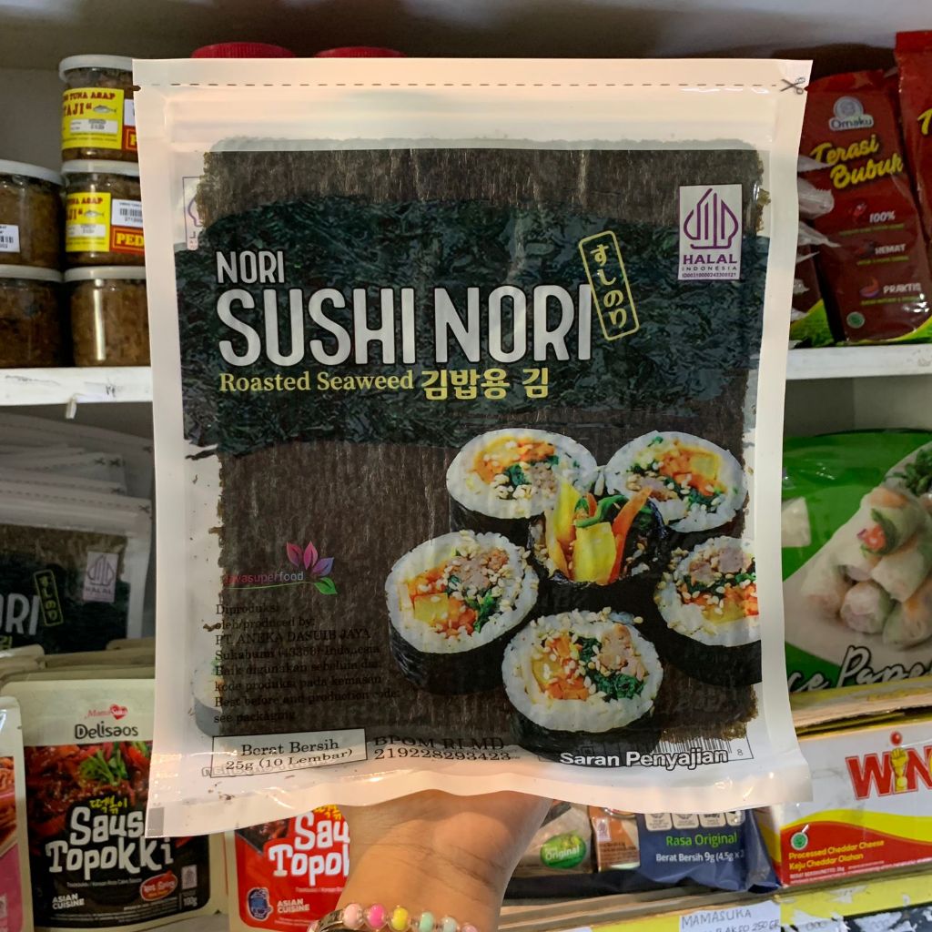 

JSF sushi nori isi 10 lembar (MURAH)