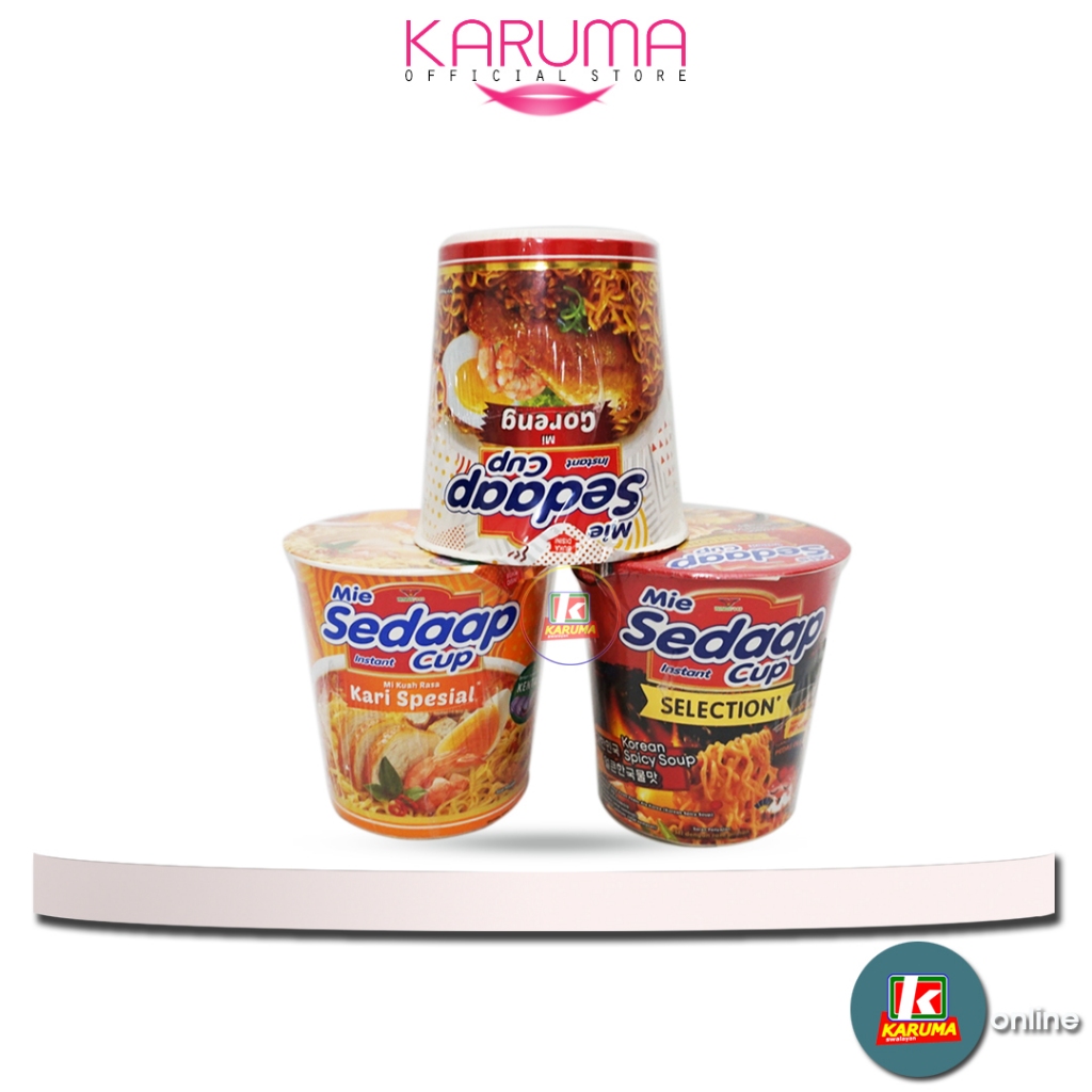 

Mie Sedaap Cup | Mie Sedaap Cup Selection | Mie Sedap Cup Mi Goreng