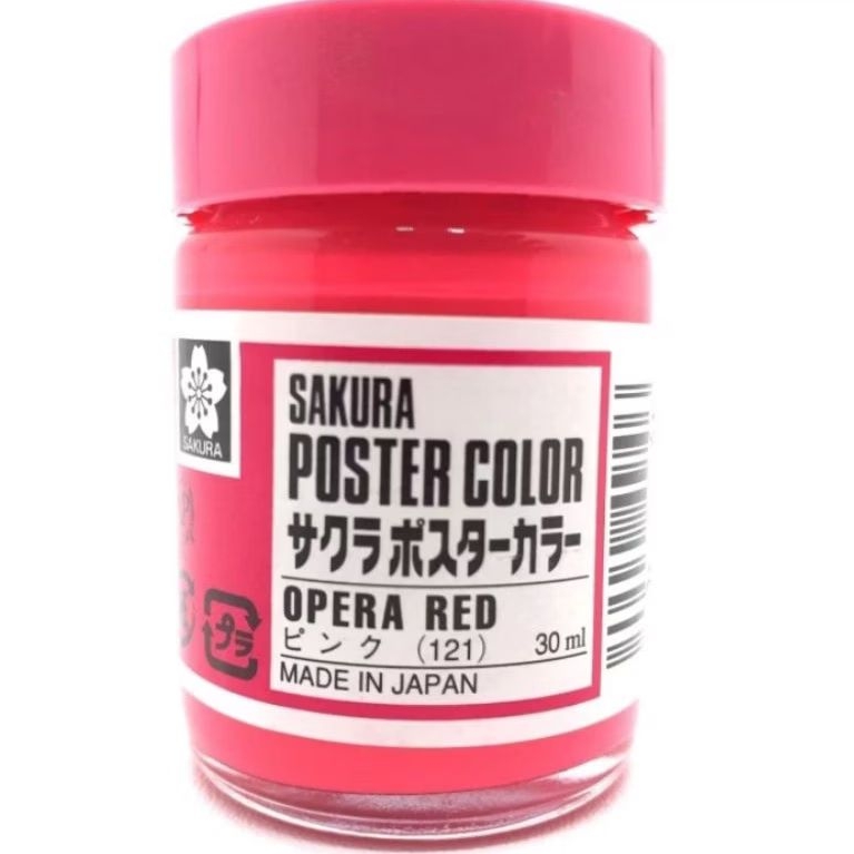 

Cat Poster Color Sakura 30 ml Opera Red