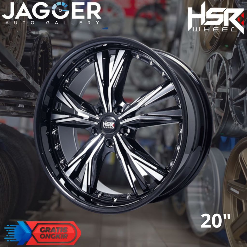 velg ring 20 murah untuk mobil innova, crv, hrv, rush, terios, outlander ORIGINAL HSR HIGE