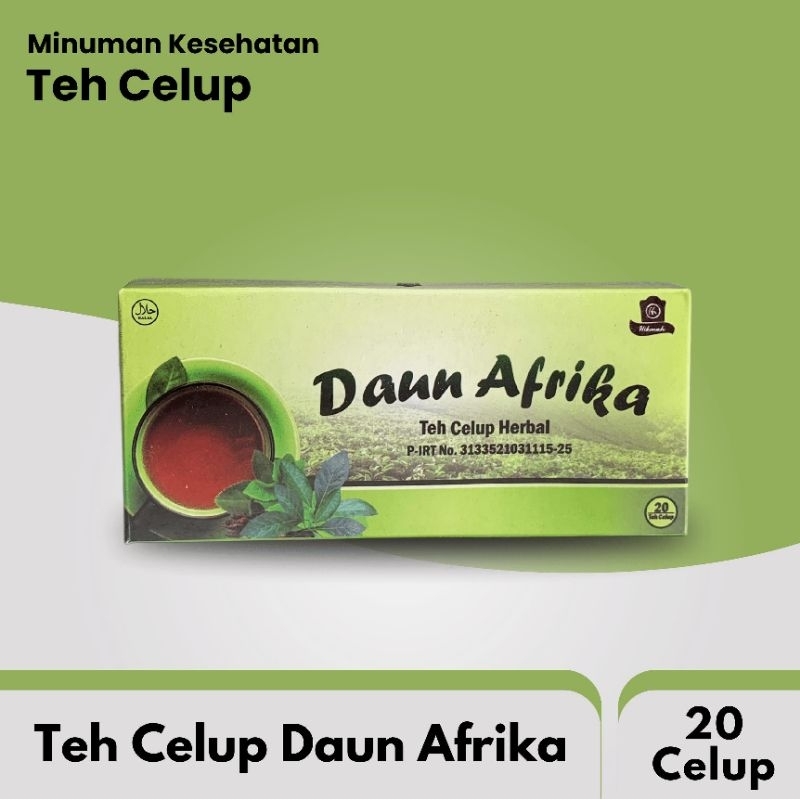 Bubuk Teh Celup Daun Afrika