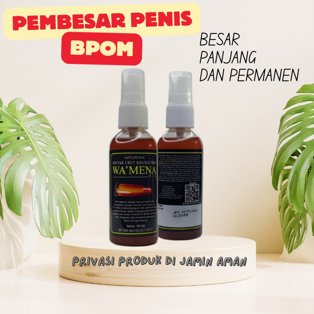 A1- Minyak daun tiga jari wamena asli bpom jimax oil pembesar pennis permanen cepat 100% original sa