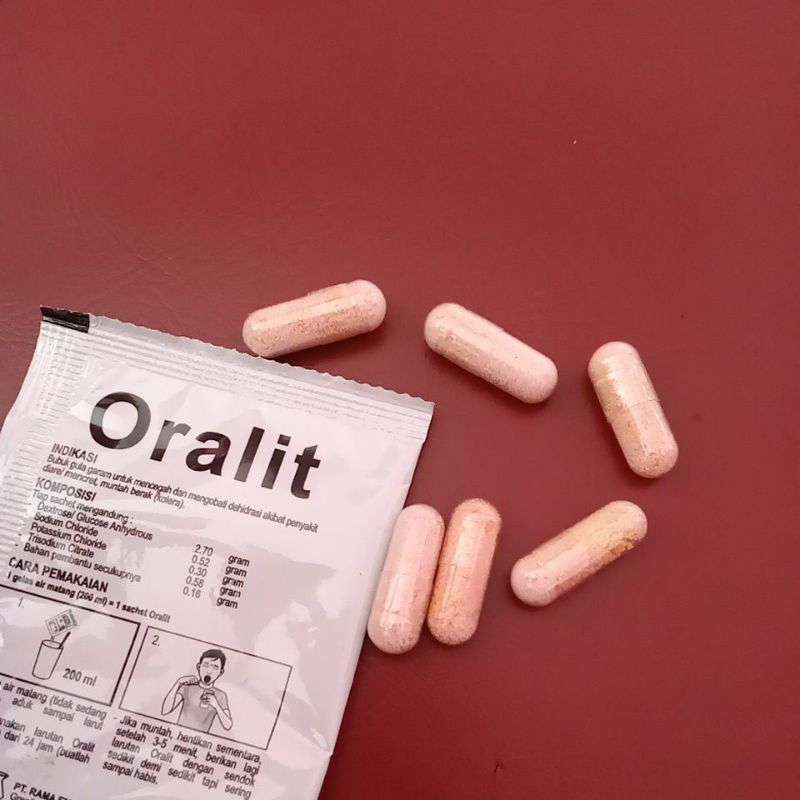 Oralit capsul repack untuk kucing