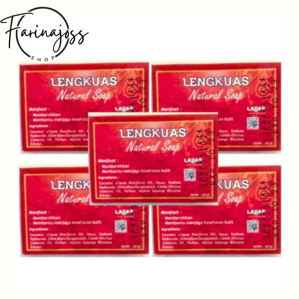 ✦BEST SELLER✦ Sabun Organik Herbal  PANU LENGKUAS - Mengobati Panu, Kutu Air dan Jamur  - LARAS ✔️TE