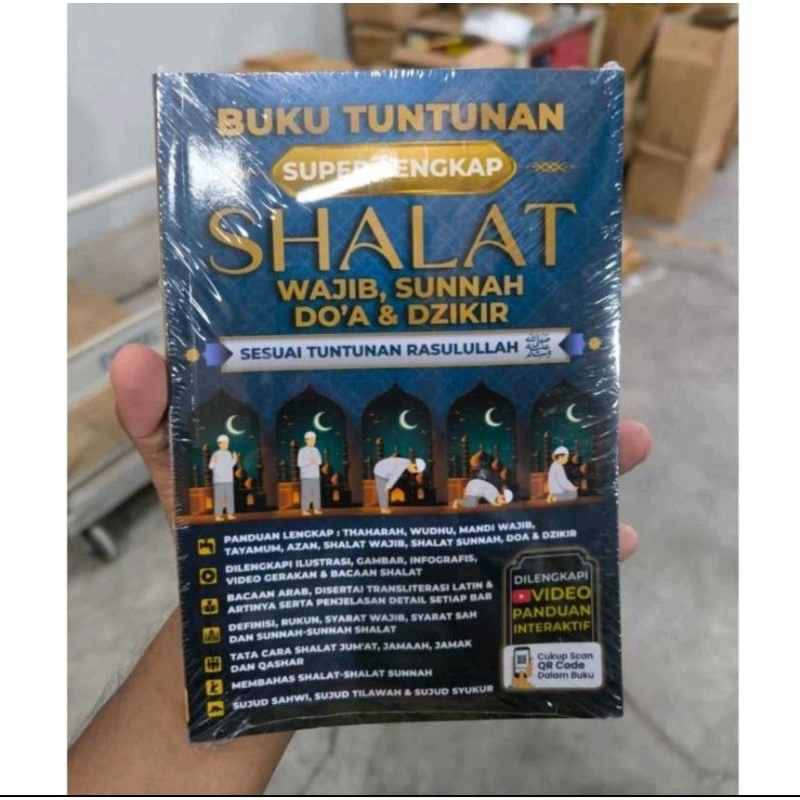 

Buku Tuntunan Super Lengkap Salat Wajib Sunnah Doa & Dzikir Sesuai Tuntunan Rasulullah SAW -