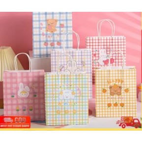 

Paperbag Karakter Kartun Beruang Lucu Goodie Bag Motif Rabbit & Bear Tas Jinjing Serbaguna Bingkisan Hadiah Hampers Ulang Tahun Anak Kotak Souvenir Kantong Aesthetic Import BRG