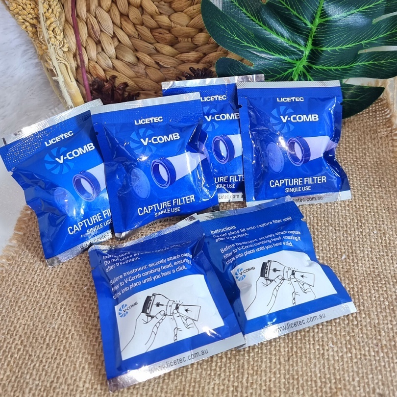 SISIR VACUUM VCOM FILTER CAPTURE/V Comb Vakum Vacuum Vacum Sisir Kutu Penghilang Sedot Kutu Rambut v