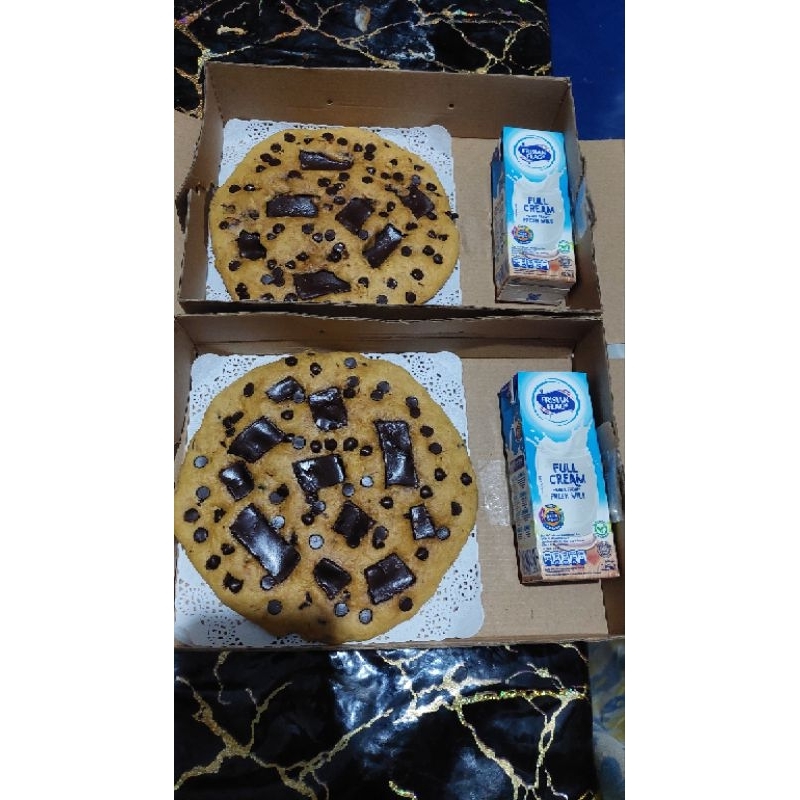 

cookies yg sudah include sama susu