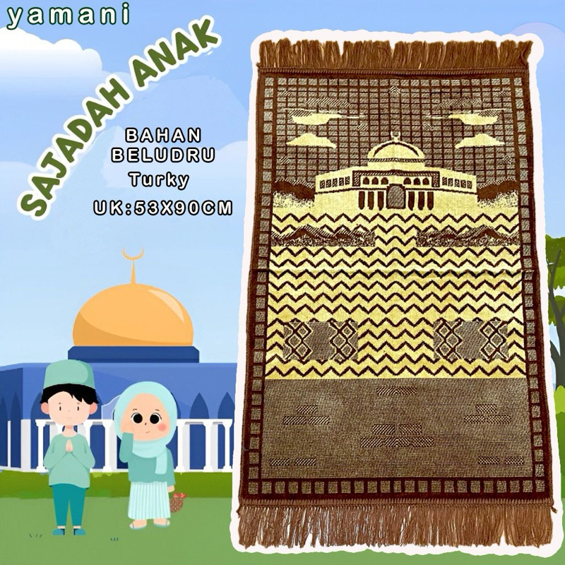 SAJADAH KARAKTER ANAK HARGA GROSIR PER KODI / 20 PCS