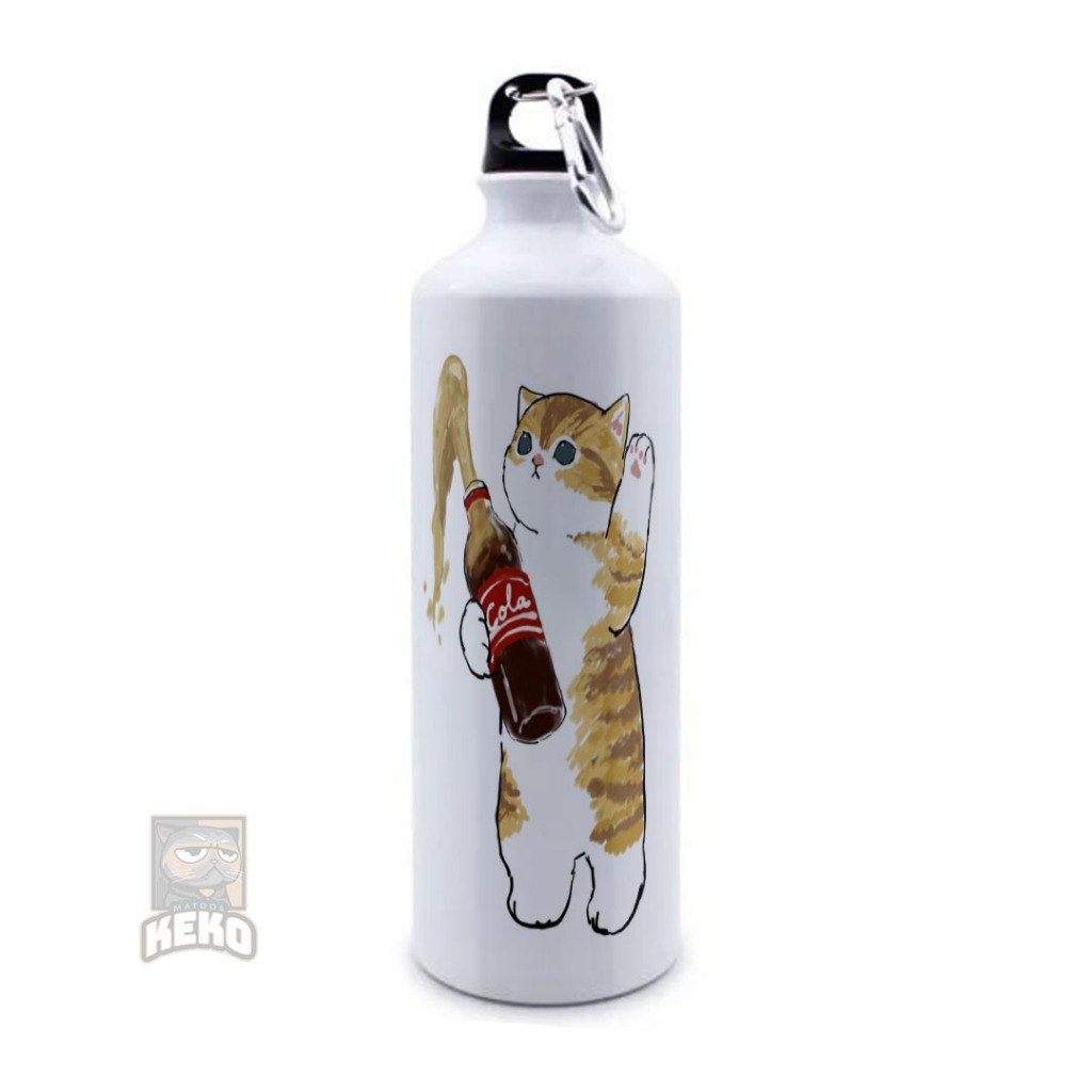 Botol Sport Motif Cat Cocacola Keko | Botol Sport 750 ml | Tumbler Custom | Tumbler Custom Nama | Tu