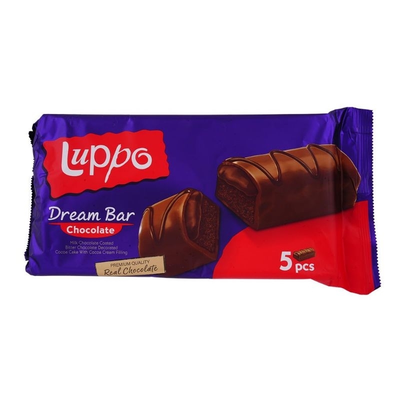 

LUPPO DREAM BAR, Luppo Coklat bolu, Luppo Caramel Coklat, Luppo Bolu