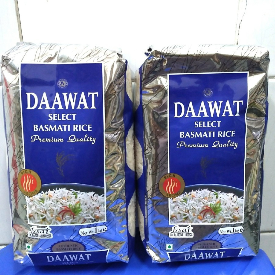 

DAAWAT BIRU SELECT BASMATI RICE 1KG