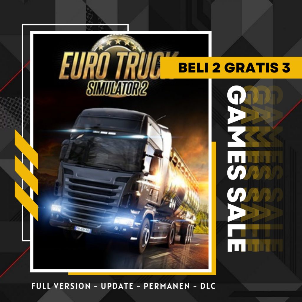 EURO TRUCK SIMULATOR 2 - GAME PC - GAME LAPTOP - PC GAMES