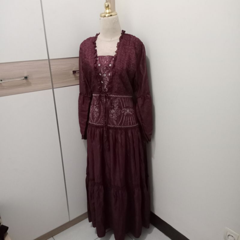 Dress gamis muslimah cantik