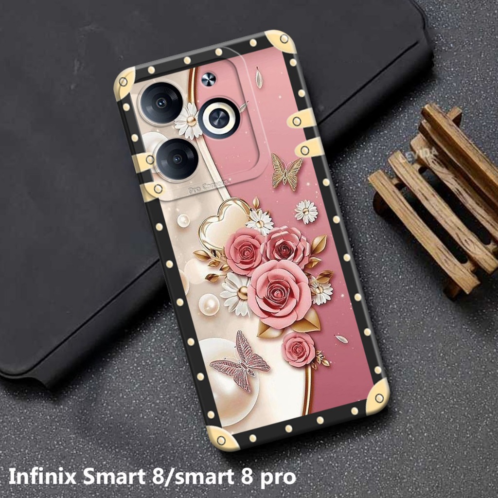Case INFINIX SMART 8 PRO - INFINIX SMART 8 - INFINIX HOT 40i - Type lainya via chat - Terbaru - [cas