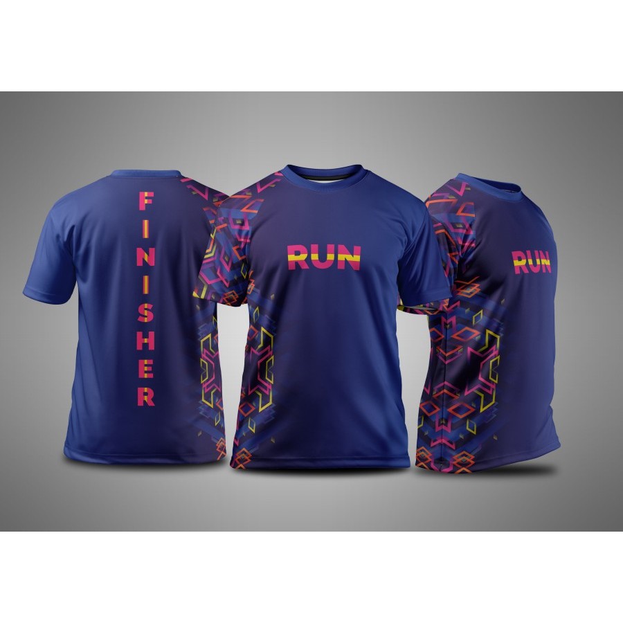PRATAMA Jersey Lari Finisher Jersey Runners Unisex Jersey Lari Premium