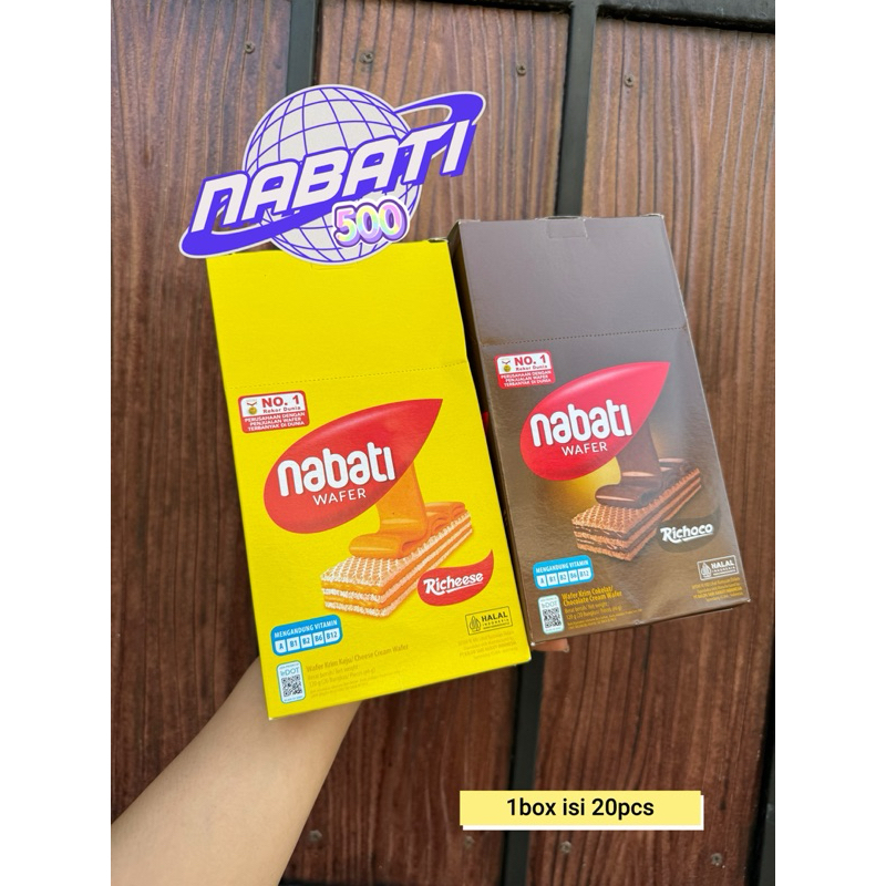 

❤️ GKJ STORE ❤️ NABATI WAFER BOX ISI 20pcs