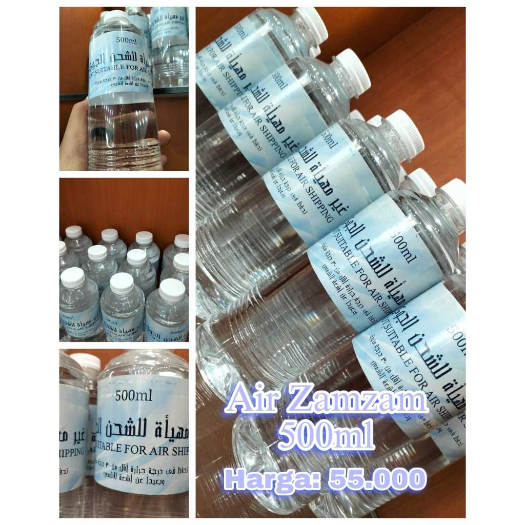 

Air Zamzam kemasan botol 500ml