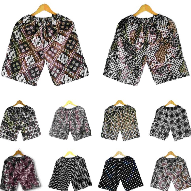 Buruan Belanja Celana pendek harian batik jogja malioboro