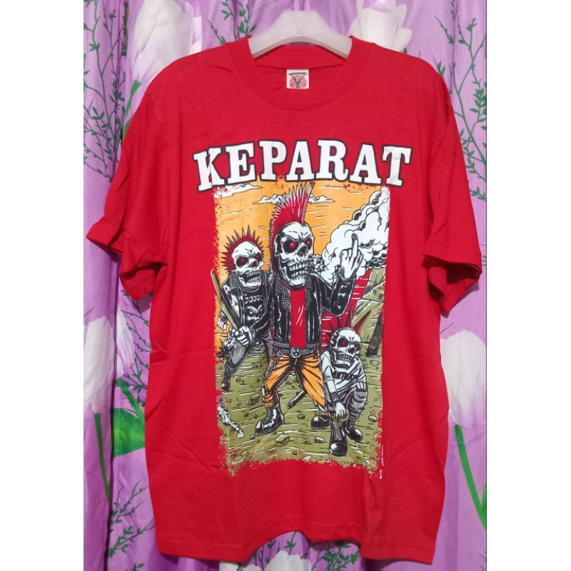 Kaos Keren Band Punk Lokal Size XL