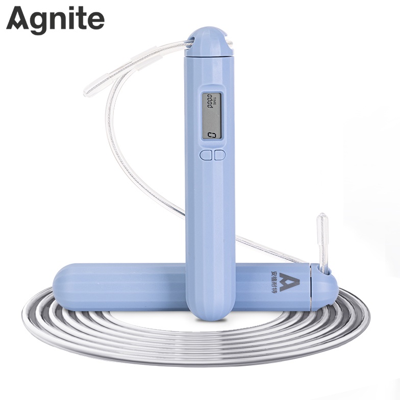 KODE N6O4 Agnite Tali Skipping Counter  Lompat Tali  Counter Jump Rope  Skipping Rope 3 meter Dapat 