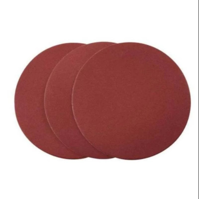Amplas Bulat 4 Inchi Grit #600 - #3000 Amplas Tempel Velcro
