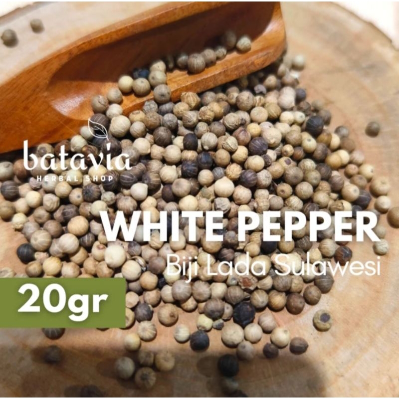 

Biji Lada Putih White Pepper