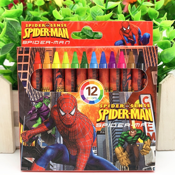 

Update Favorit crayon mini 12 warna krayon pensil warna melukis spidermen