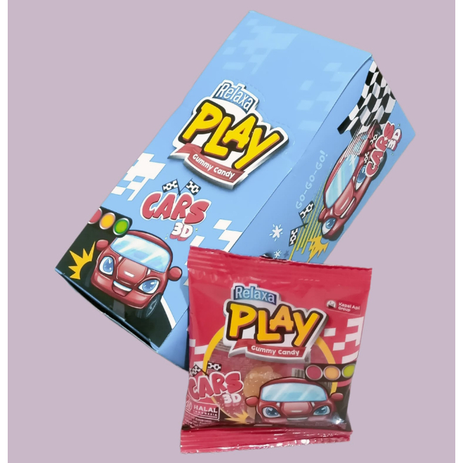 

Yupi Relaxa Play Jelly Gummy Candy Karakter (12 pcs/box)