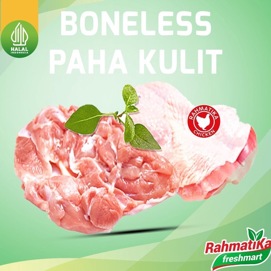

COD Boneless Paha Kulit Segar Fillet Paha Kulit Fresh 1 kg Ayam Segar