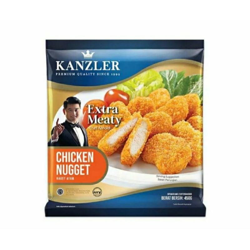 

Kanzler chicken nugget original 450 gr