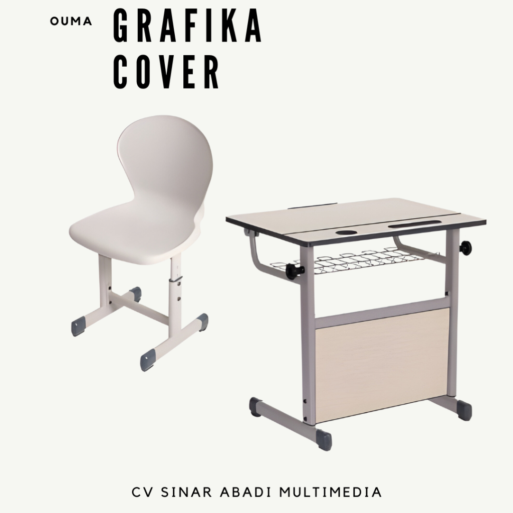 OUMA Meja & Kursi Siswa Type GRAFIKA (Cover)